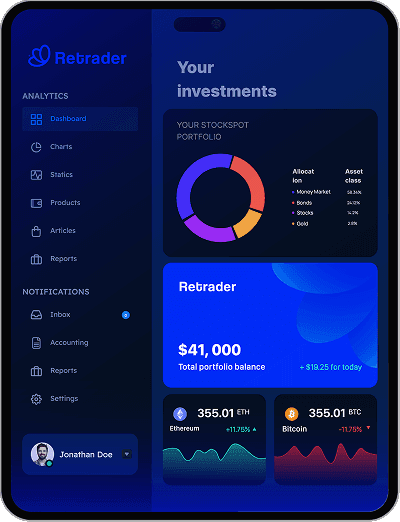 Retrader Mobile App